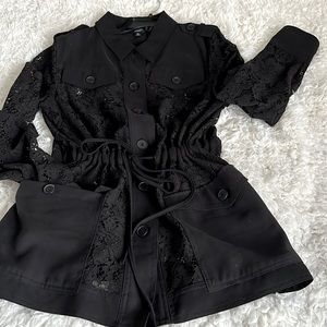 SEXY LACE WOMENS BLAZER